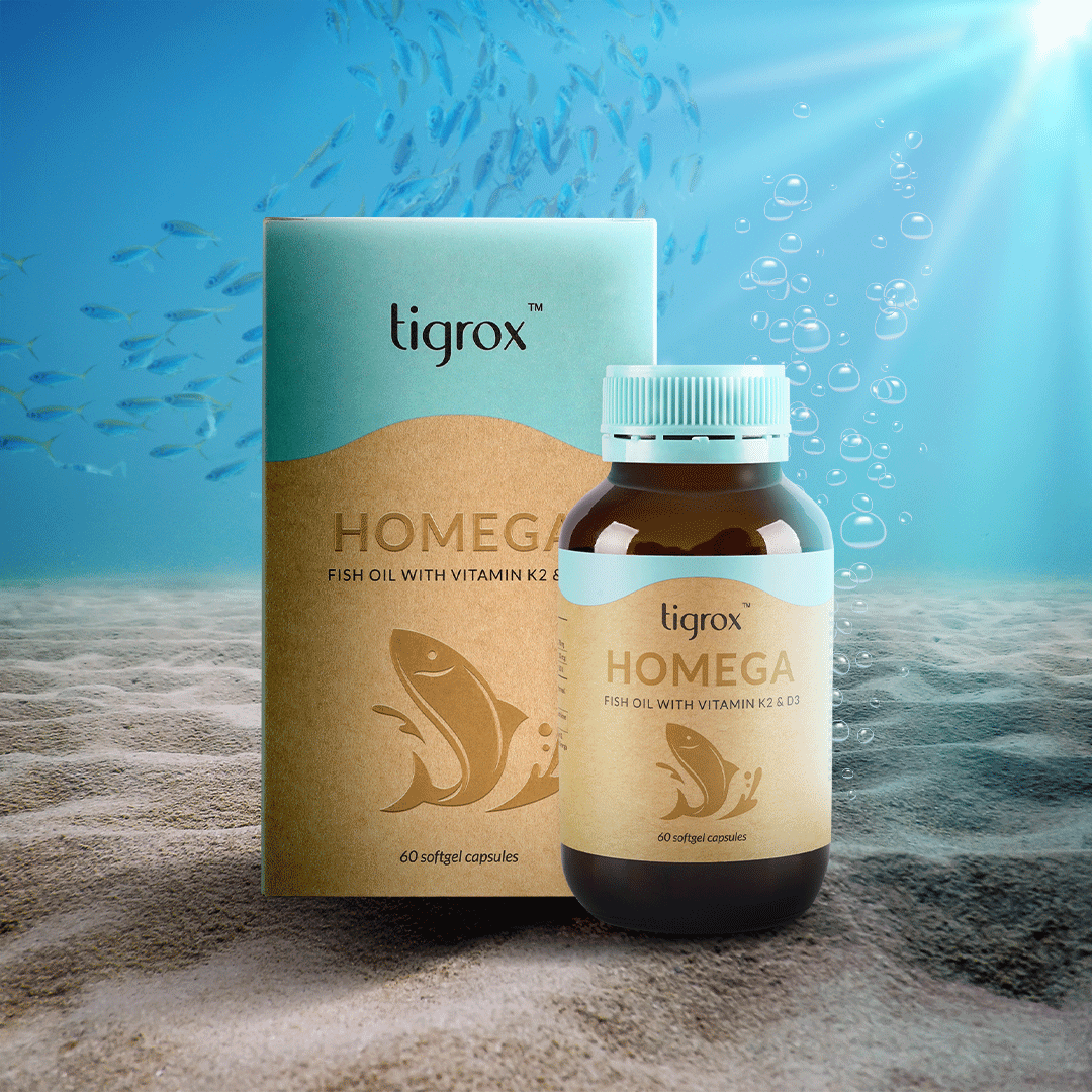 Wellous Tigrox HOMEGA heart circulation omega-3 supplement Malaysia