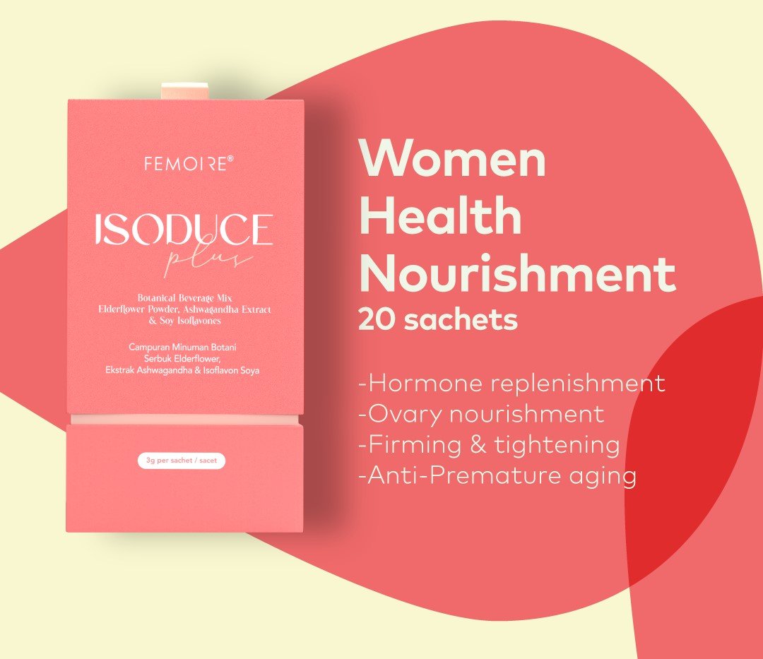 Wellous ISODUCE Plus women’s hormone balance and PMS support supplement