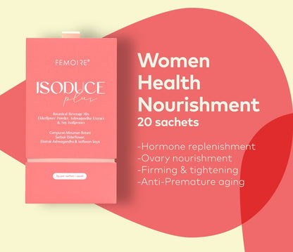 Wellous ISODUCE Plus women’s hormone balance and PMS support supplement