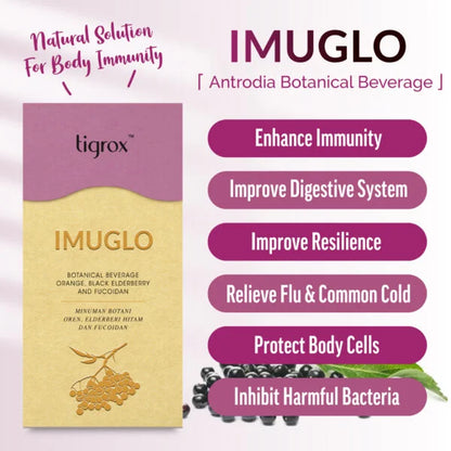 Tigrox Imuglo immune support drink by Wellous