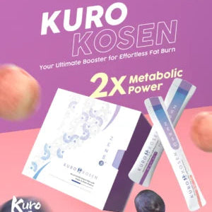Kuro Kosen metabolism and fat-burning drink by Wellous