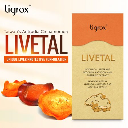 Tigrox Livetal liver support drink by Wellous