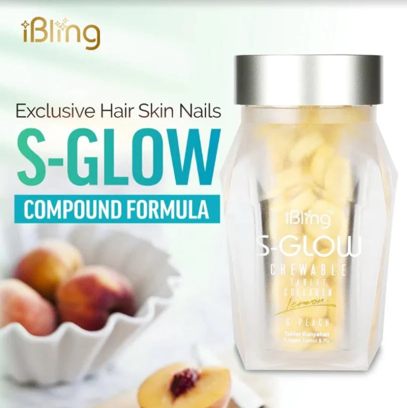 S-GLOW for hair strength and skin radiance by Wellous