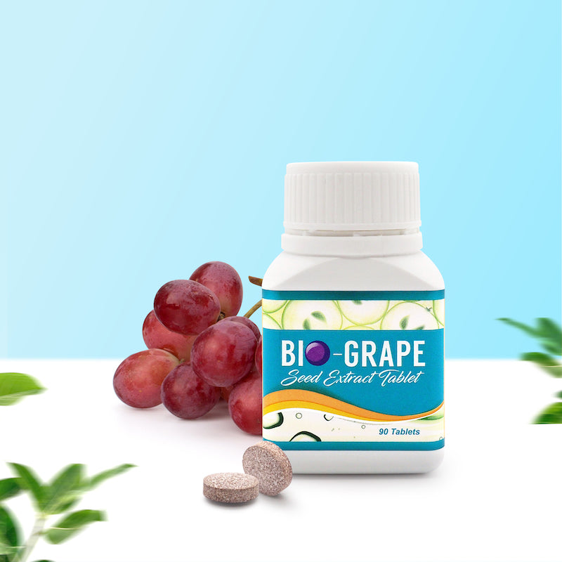 Wellous Bio-Grape Seed Premium antioxidant supplement for cardiovascular health