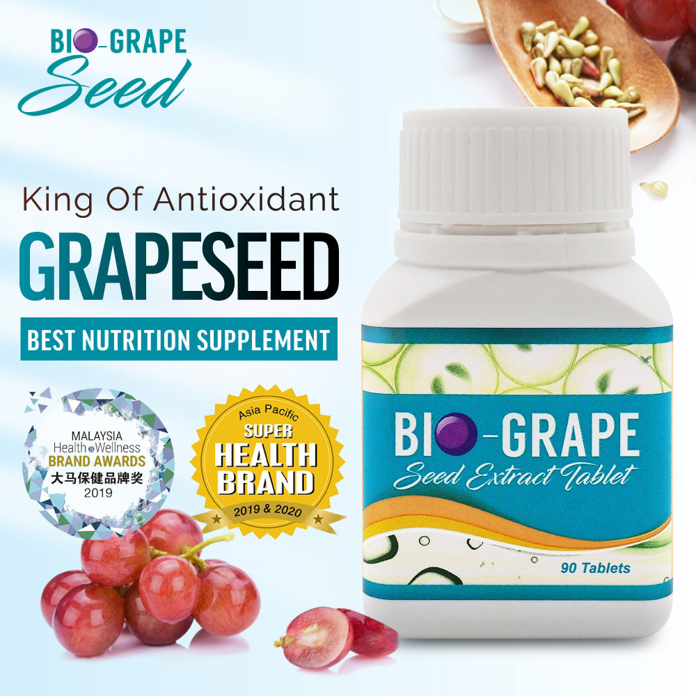 Bio-Grape Seed heart and antioxidant supplement by Wellous