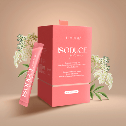 Wellous ISODUCE Plus women’s hormone balance and PMS support supplement