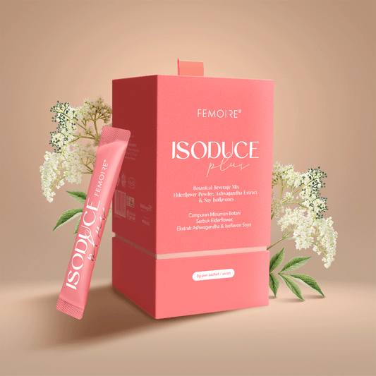 Wellous ISODUCE Plus women’s hormone balance and PMS support supplement