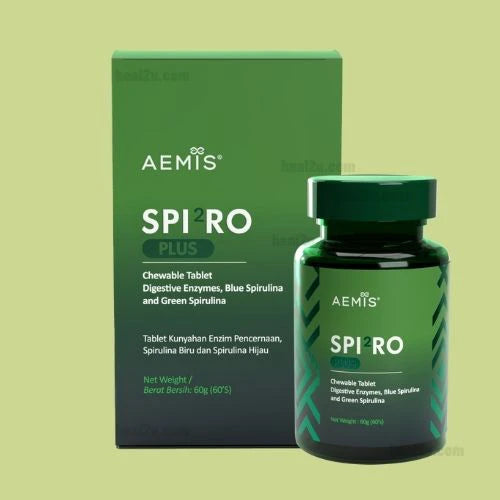 Spiro Plus daily detox supplement by Wellous